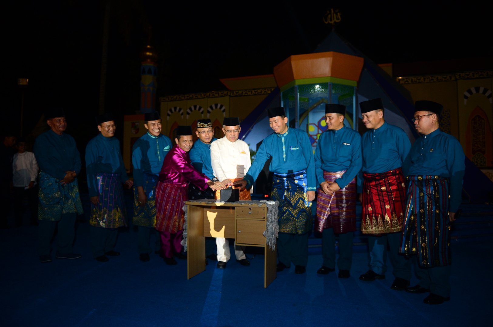 Gubernur Riau Didampingi Wako Buka MTQ ke-50